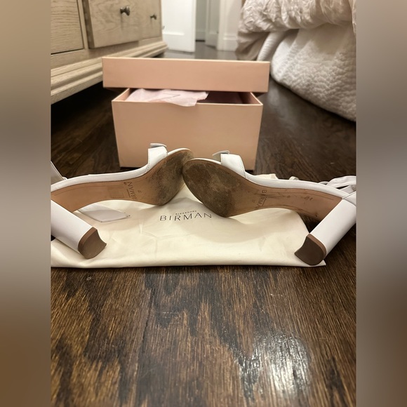 Alexandre Birman Clarita block sandal in white - Picture 5 of 10